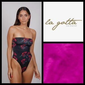 NWOT La Gotta Nylah Swimsuit in Magenta